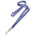 3/8" (10mm) Polyester lanyard with J-hook attachment